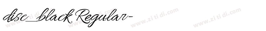 disc_black Regular字体转换 disc_black Regular字体转换